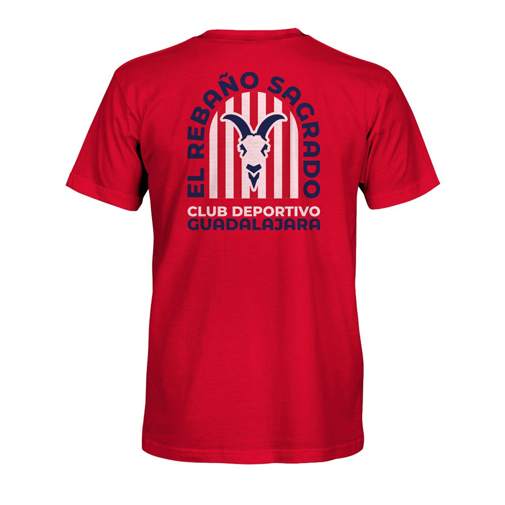 Chivas 1863FC True To Glory Heavyweight T-Shirt Red - FIFA World CUP
