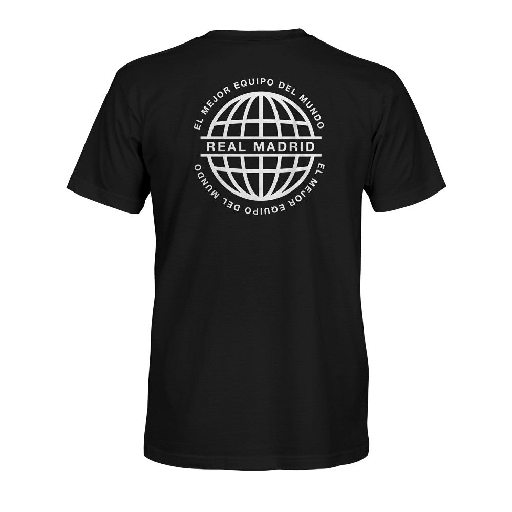 Real Madrid 1863FC Emblem Heavyweight T-Shirt Black - FIFA World CUP