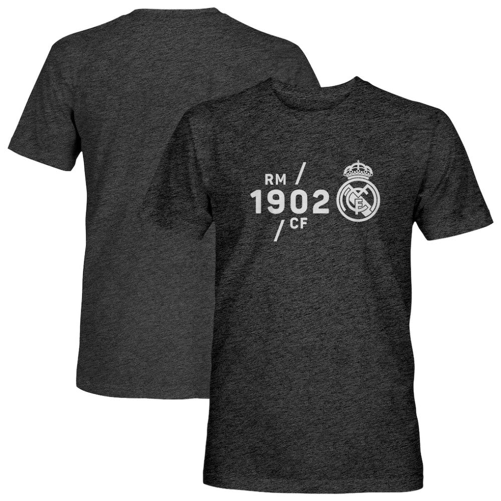 Real Madrid 1863FC Vintage Tri-Blend T-Shirt Black - FIFA World CUP