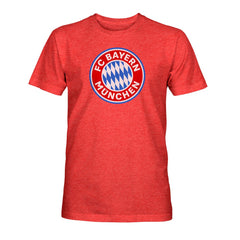 Bayern Munich 1863FC Color Badge Tri-Blend T-Shirt Red - FIFA World CUP