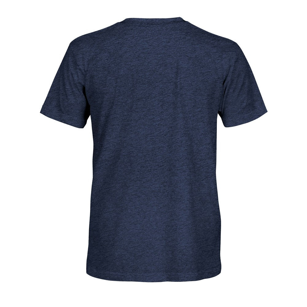 Spain National Team 1863FC Color Badge Tri-Blend T-Shirt Navy - FIFA World CUP