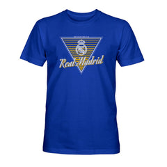 Real Madrid 1863FC Triangle Cotton T-Shirt Blue - FIFA World CUP