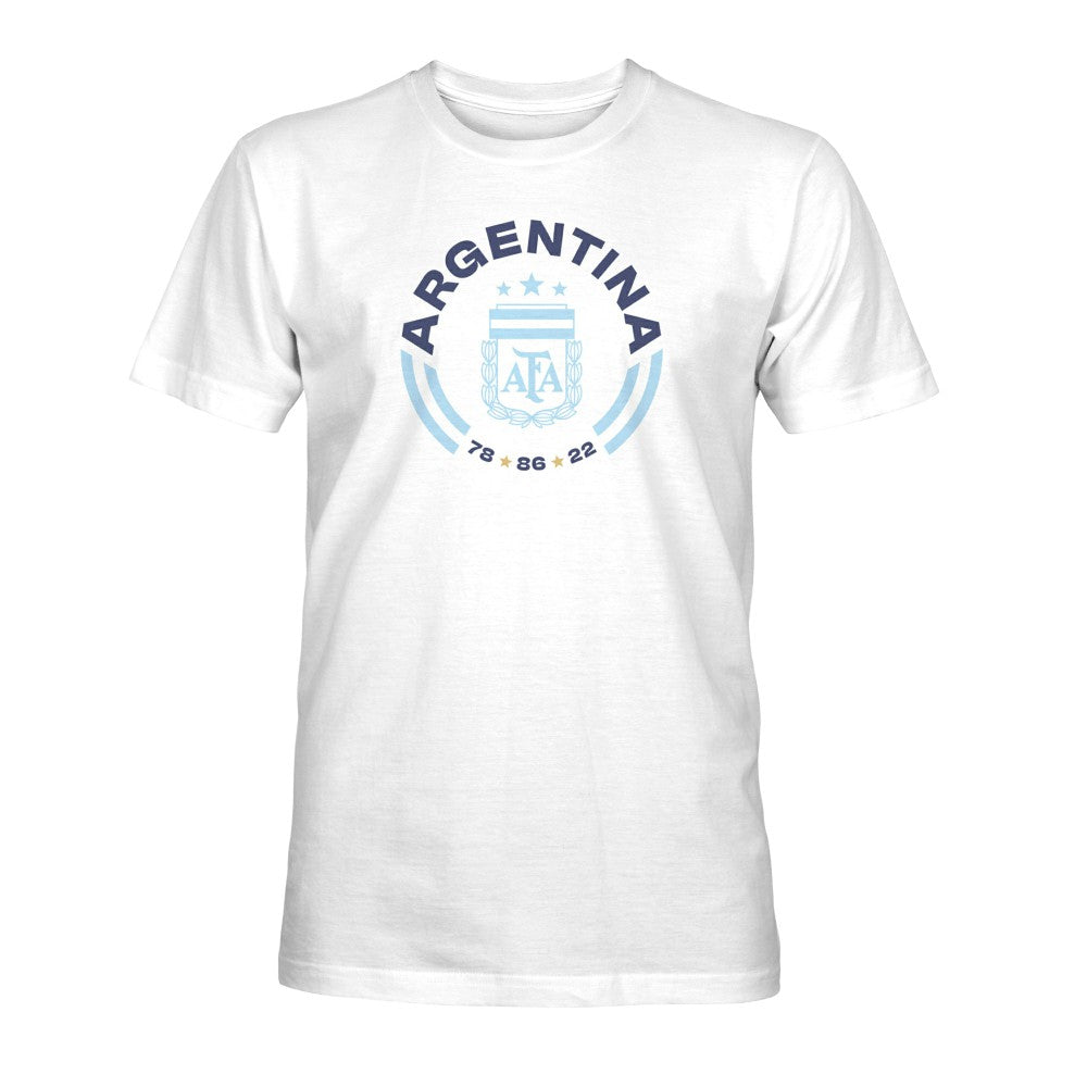 Argentina National Team 1863FC Established Location T-Shirt White - FIFA World CUP