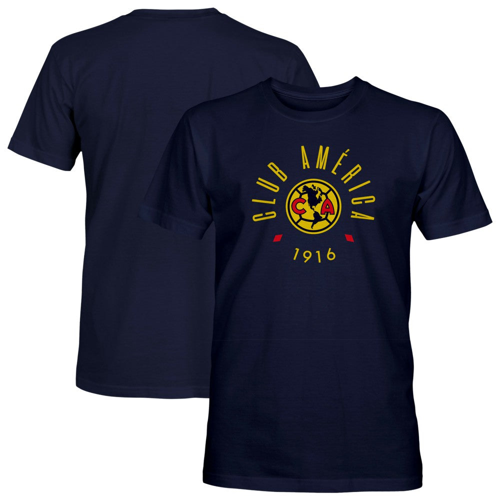 Club America 1863FC Established Location T-Shirt Navy - FIFA World CUP