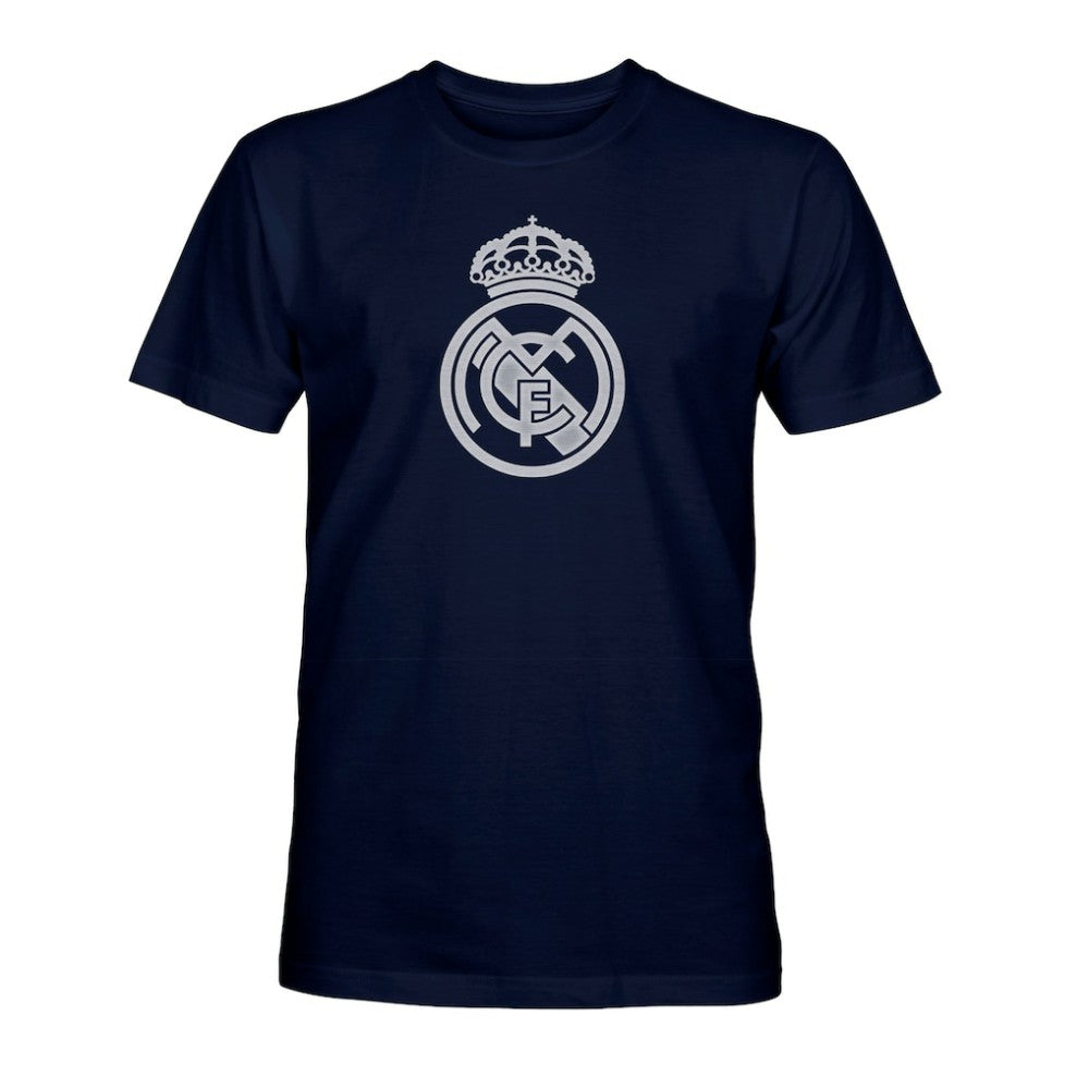 Real Madrid 1863FC Mono Badge T-Shirt Navy - FIFA World CUP