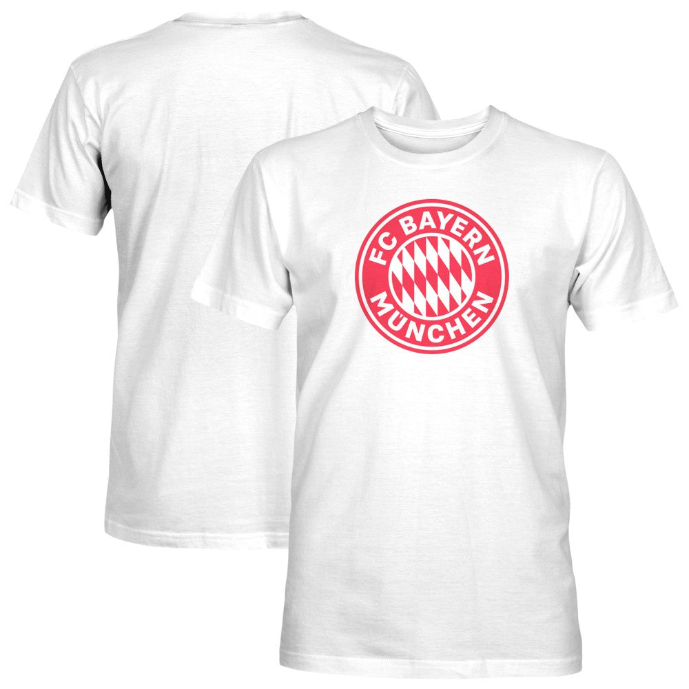 Bayern Munich 1863FC Mono Badge T-Shirt White - FIFA World CUP