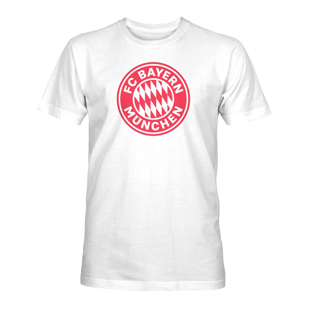 Bayern Munich 1863FC Mono Badge T-Shirt White - FIFA World CUP
