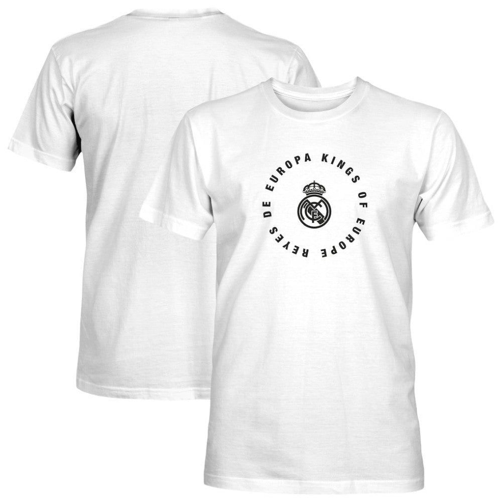 Real Madrid 1863FC Circle Cotton T-Shirt White - FIFA World CUP