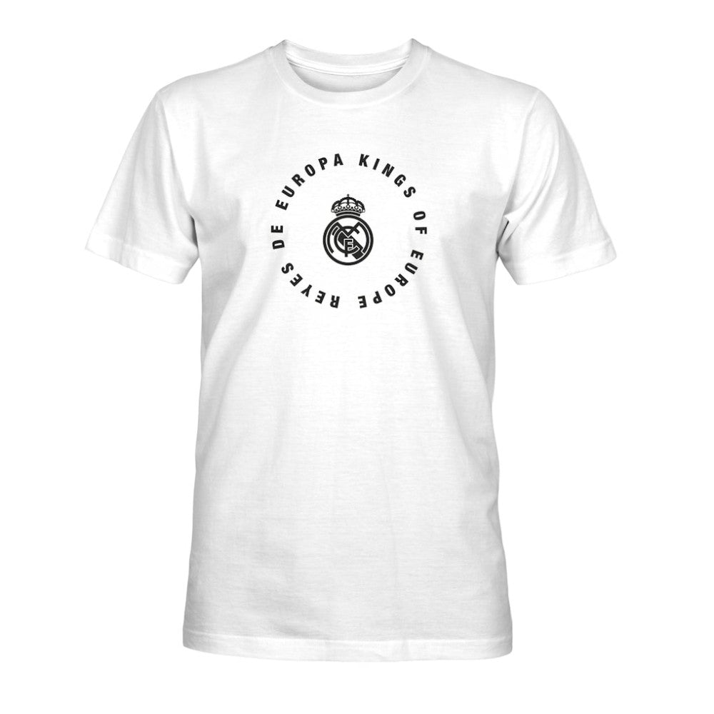 Real Madrid 1863FC Circle Cotton T-Shirt White - FIFA World CUP
