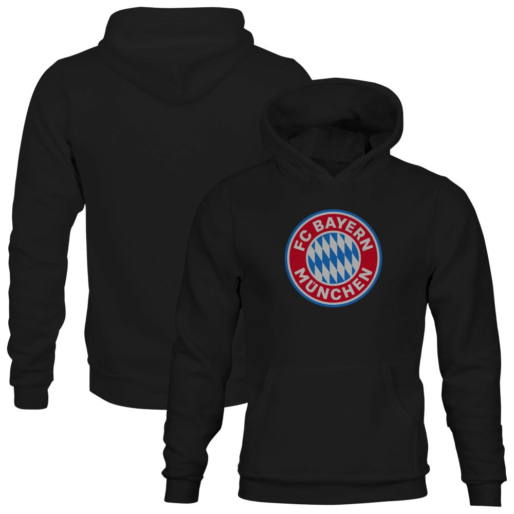 Bayern Munich 1863FC Youth Color Badge Fleece Hoodie Black - FIFA World CUP