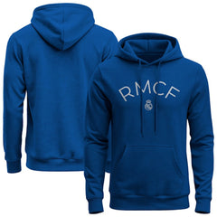 Real Madrid 1863FC Wordmark Fleece Hoodie Blue - FIFA World CUP