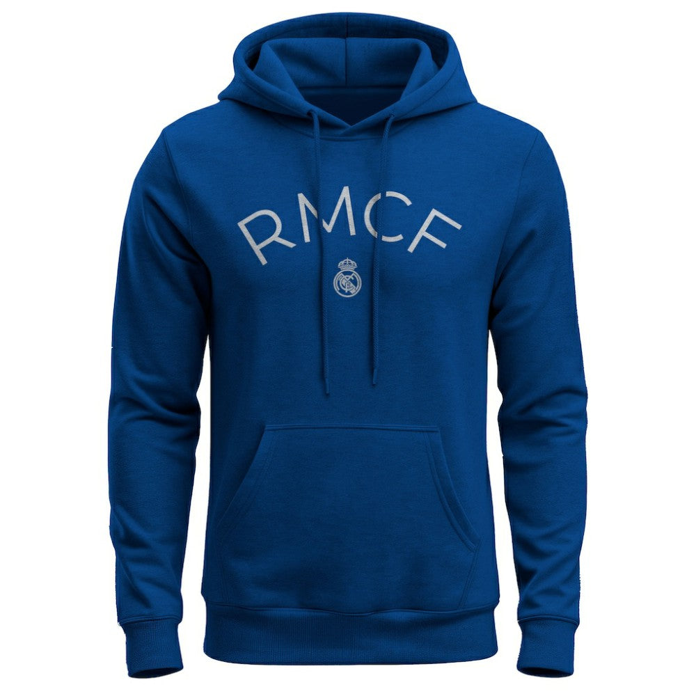 Real Madrid 1863FC Wordmark Fleece Hoodie Blue - FIFA World CUP