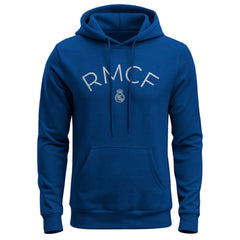 Real Madrid 1863FC Wordmark Fleece Hoodie Blue - FIFA World CUP
