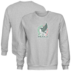 Mexico National Team 1863FC Color Badge Sweatshirt Gray - FIFA World CUP
