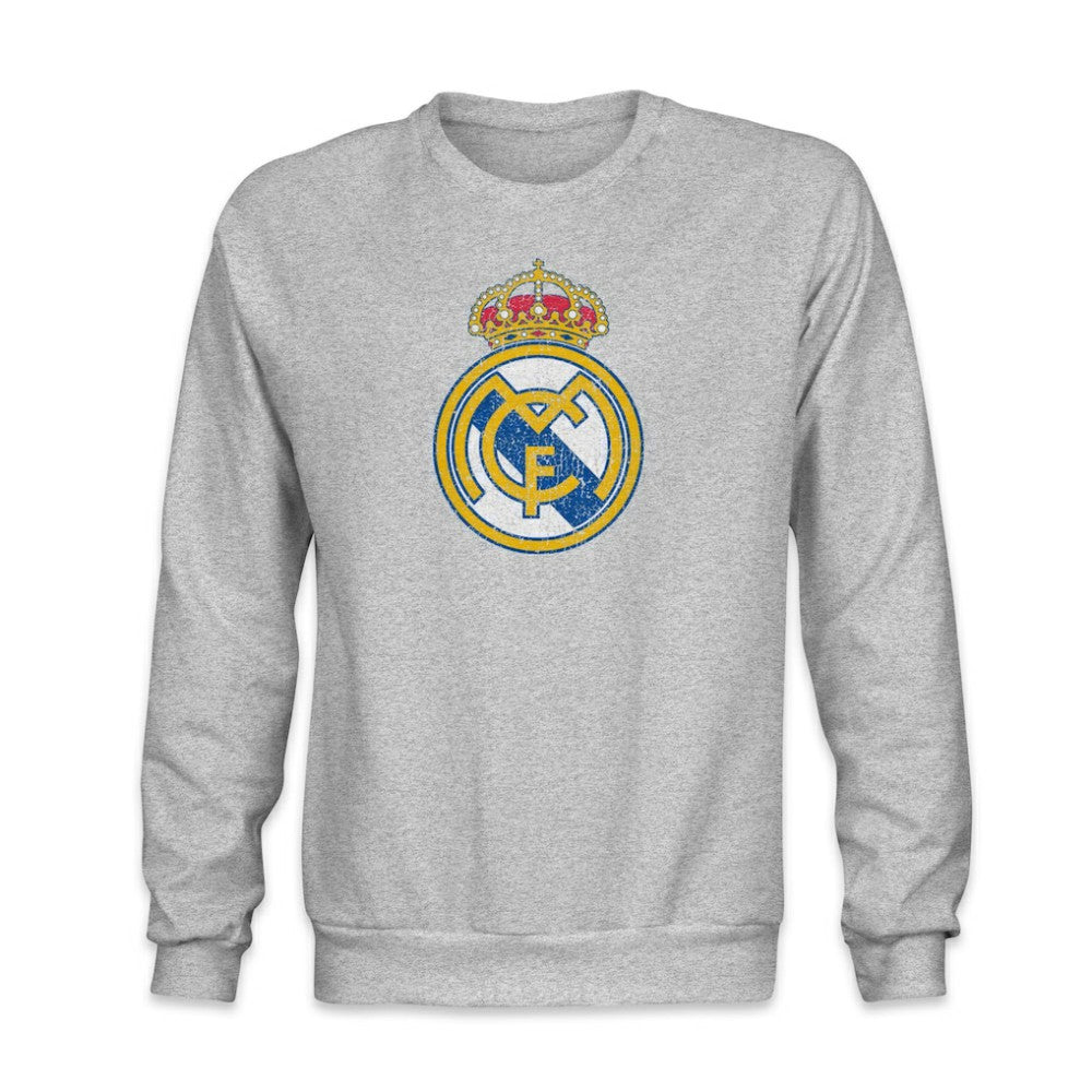 Real Madrid 1863FC Color Badge Sweatshirt Gray - FIFA World CUP