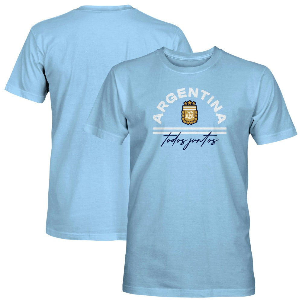 Argentina National Team 1863FC Team Arch T-Shirt Light Blue - FIFA World CUP
