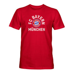 Bayern Munich 1863FC Team Arch T-Shirt Red - FIFA World CUP