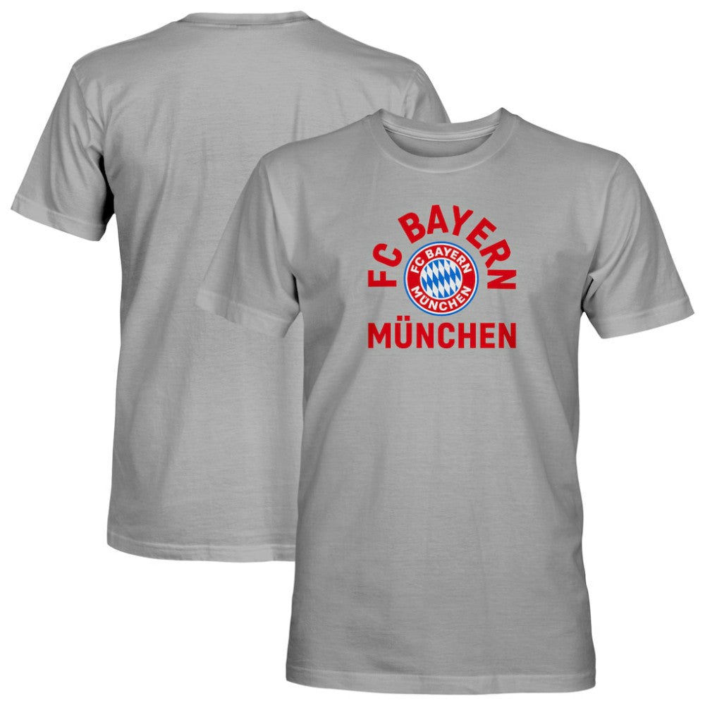 Bayern Munich 1863FC Team Arch T-Shirt Gray - FIFA World CUP
