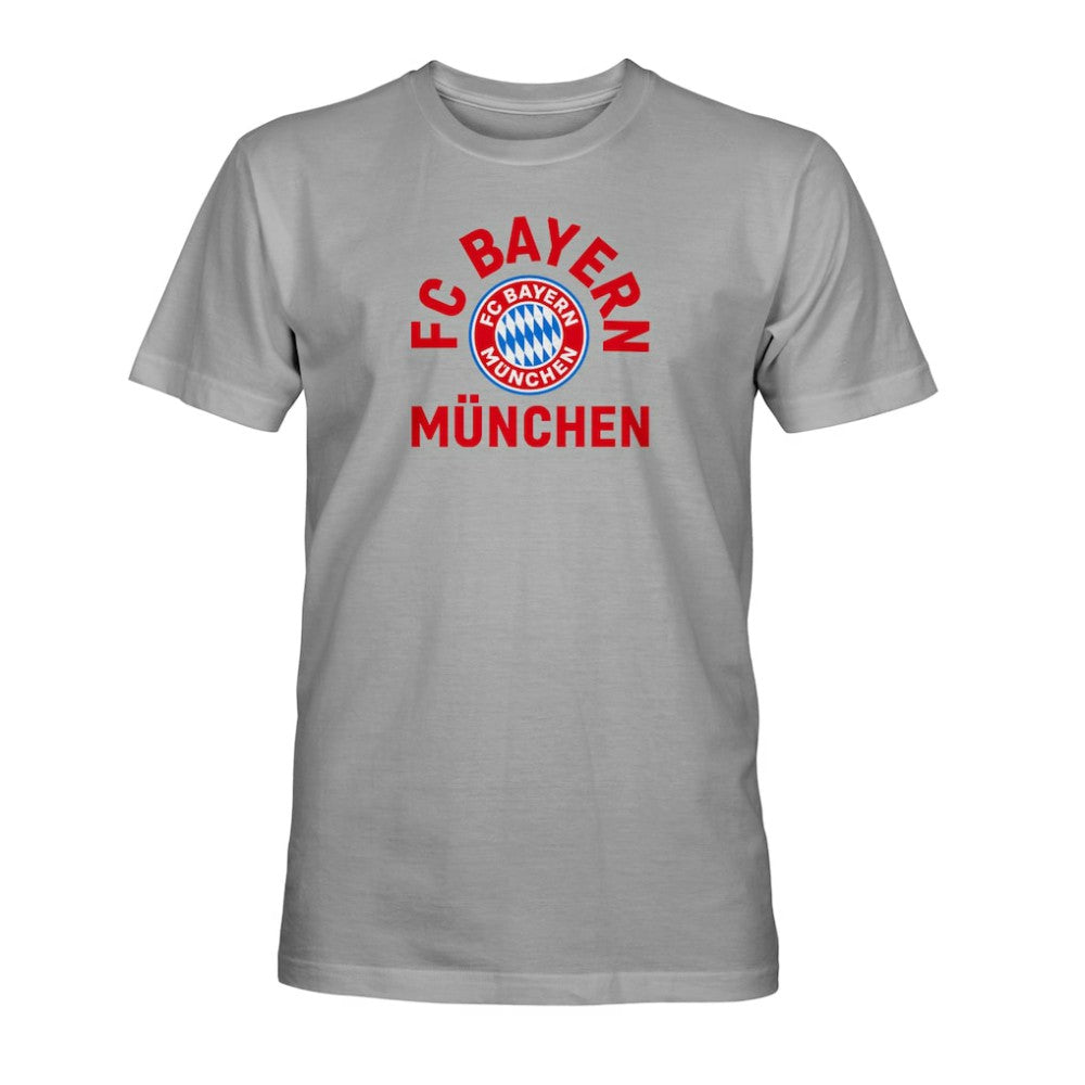 Bayern Munich 1863FC Team Arch T-Shirt Gray - FIFA World CUP