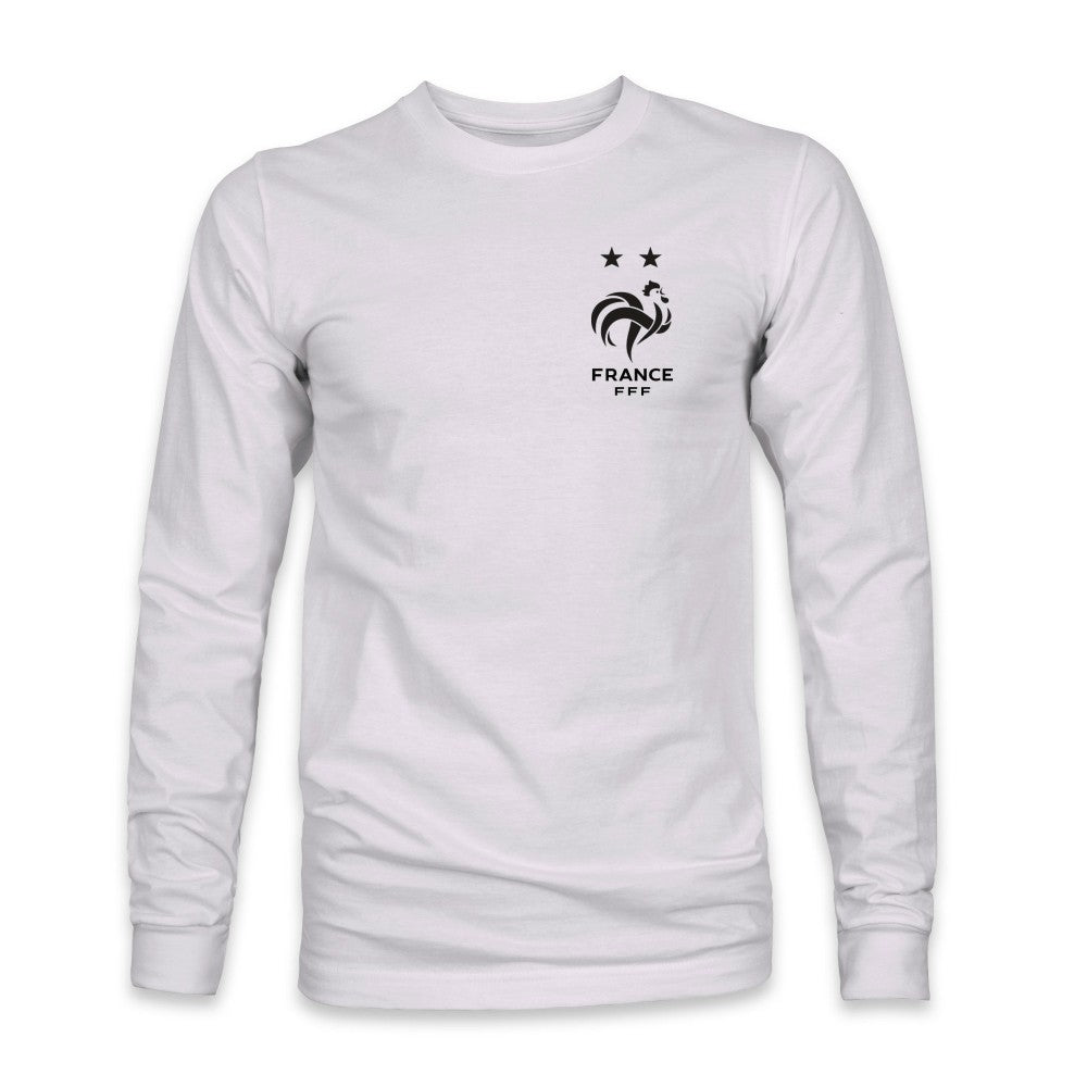 France National Team 1863FC Platinum Touch Long Sleeve T-Shirt Gray - FIFA World CUP