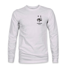 France National Team 1863FC Platinum Touch Long Sleeve T-Shirt Gray - FIFA World CUP
