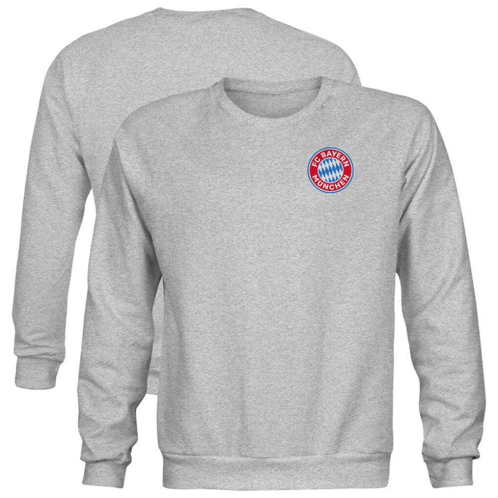 Bayern Munich 1863FC Youth Color Badge Sweatshirt Gray - FIFA World CUP