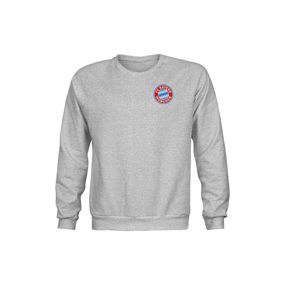 Bayern Munich 1863FC Youth Color Badge Sweatshirt Gray - FIFA World CUP