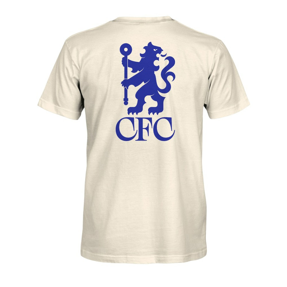Chelsea 1863FC Big Logo Heavyweight T-Shirt Cream - FIFA World CUP