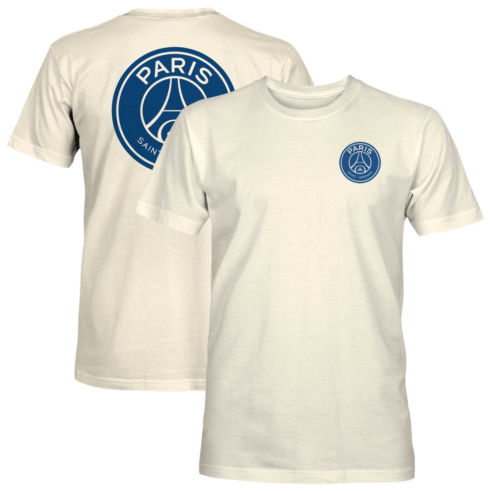 Paris Saint-Germain 1863FC Big Logo Heavyweight T-Shirt Cream - FIFA World CUP