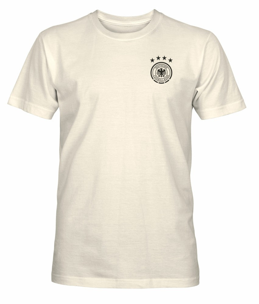 Germany National Team 1863FC Big Logo Heavyweight T-Shirt Cream - FIFA World CUP