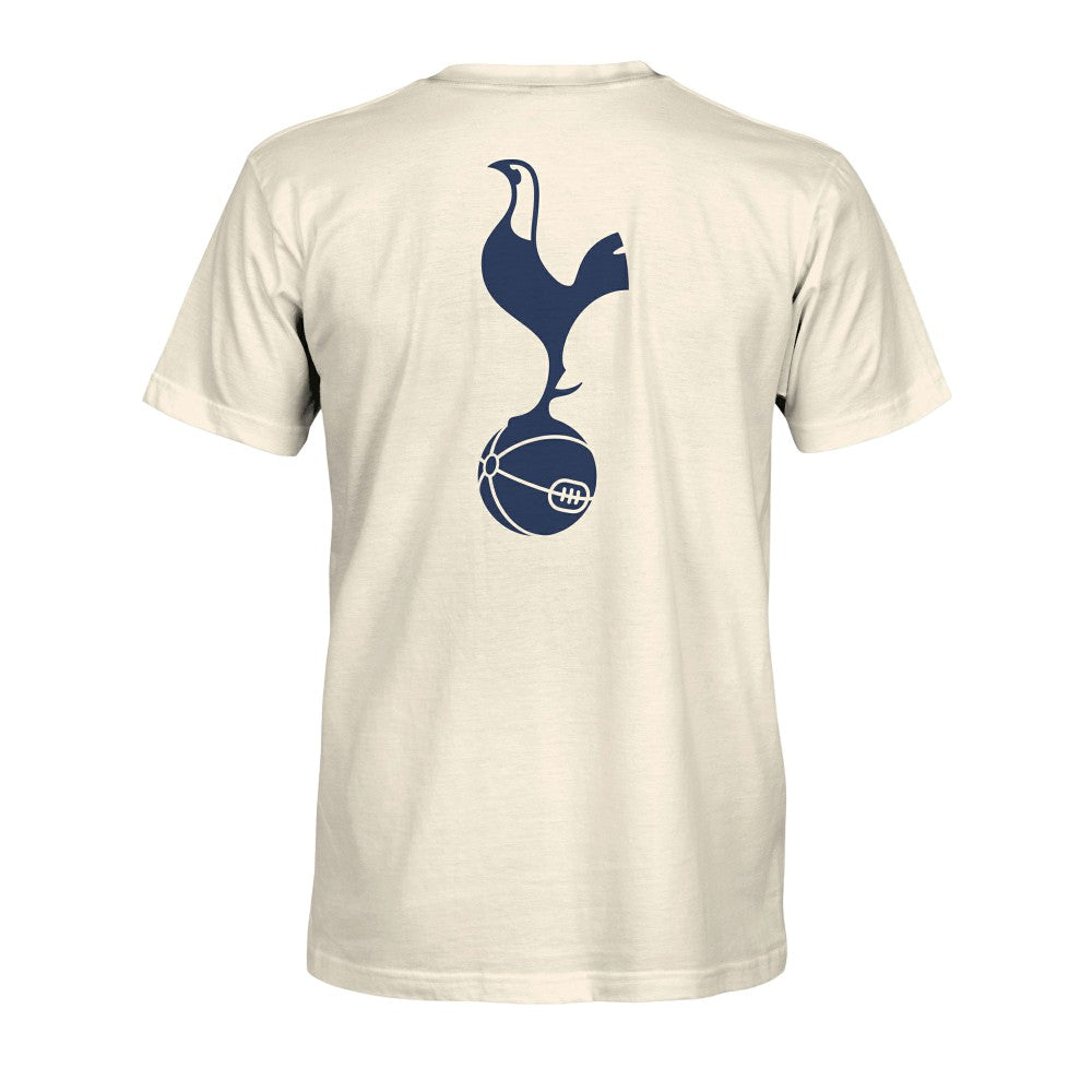 Tottenham Hotspur 1863FC Big Logo Heavyweight T-Shirt Cream - FIFA World CUP