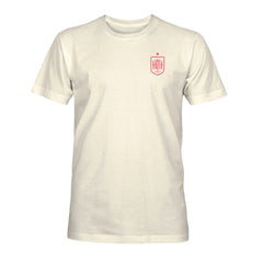 Spain National Team 1863FC Big Logo Heavyweight T-Shirt Cream - FIFA World CUP