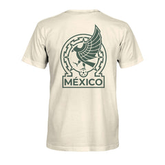 Mexico National Team 1863FC Big Logo Heavyweight T-Shirt Cream - FIFA World CUP