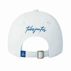 Argentina National Team 1863FC Retro Badge Crew Adjustable Hat White - FIFA World CUP