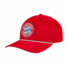 Bayern Munich 1863FC Color Badge Airflow Adjustable Hat Red - FIFA World CUP