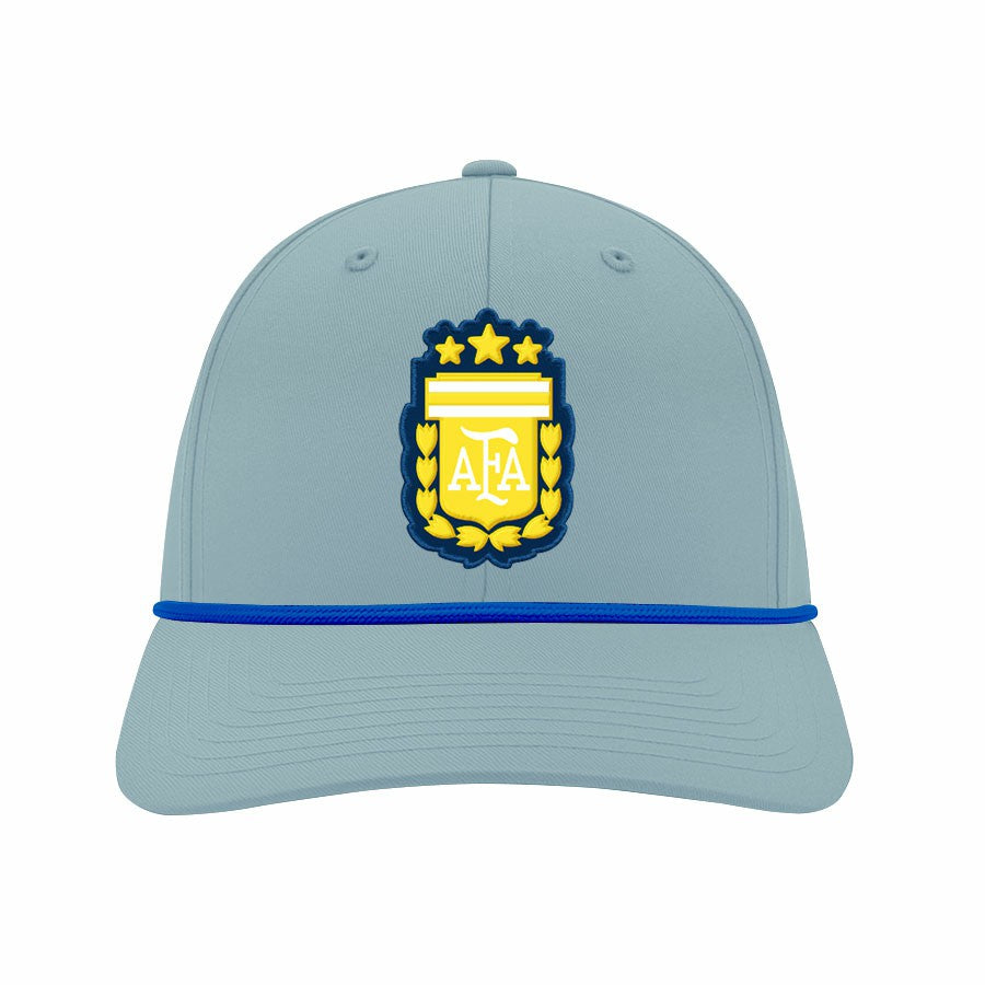 Argentina National Team 1863FC Color Badge Airflow Adjustable Hat Light Blue - FIFA World CUP