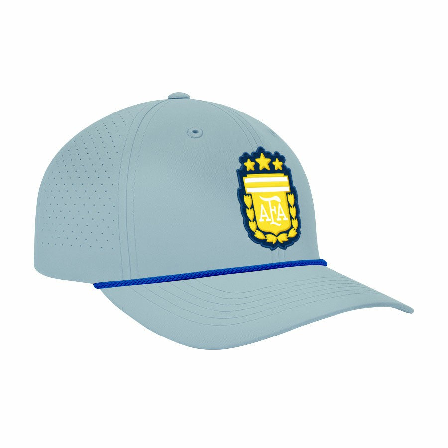 Argentina National Team 1863FC Color Badge Airflow Adjustable Hat Light Blue - FIFA World CUP