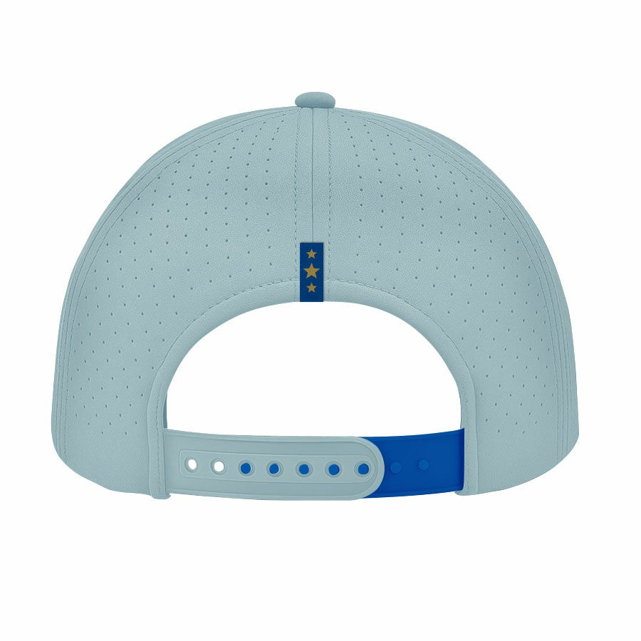 Argentina National Team 1863FC Color Badge Airflow Adjustable Hat Light Blue - FIFA World CUP