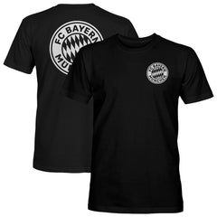 Bayern Munich 1863FC Large Logo Heavyweight T-Shirt Black - FIFA World CUP