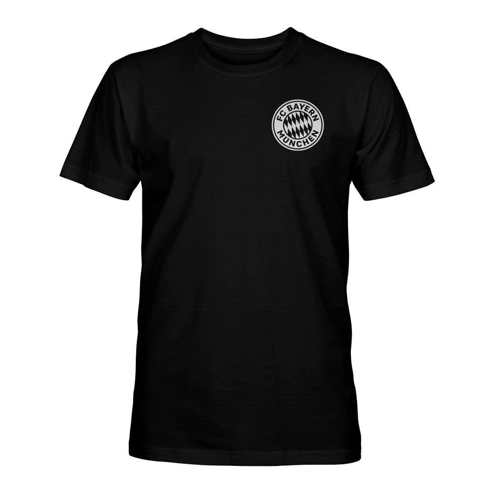 Bayern Munich 1863FC Large Logo Heavyweight T-Shirt Black - FIFA World CUP