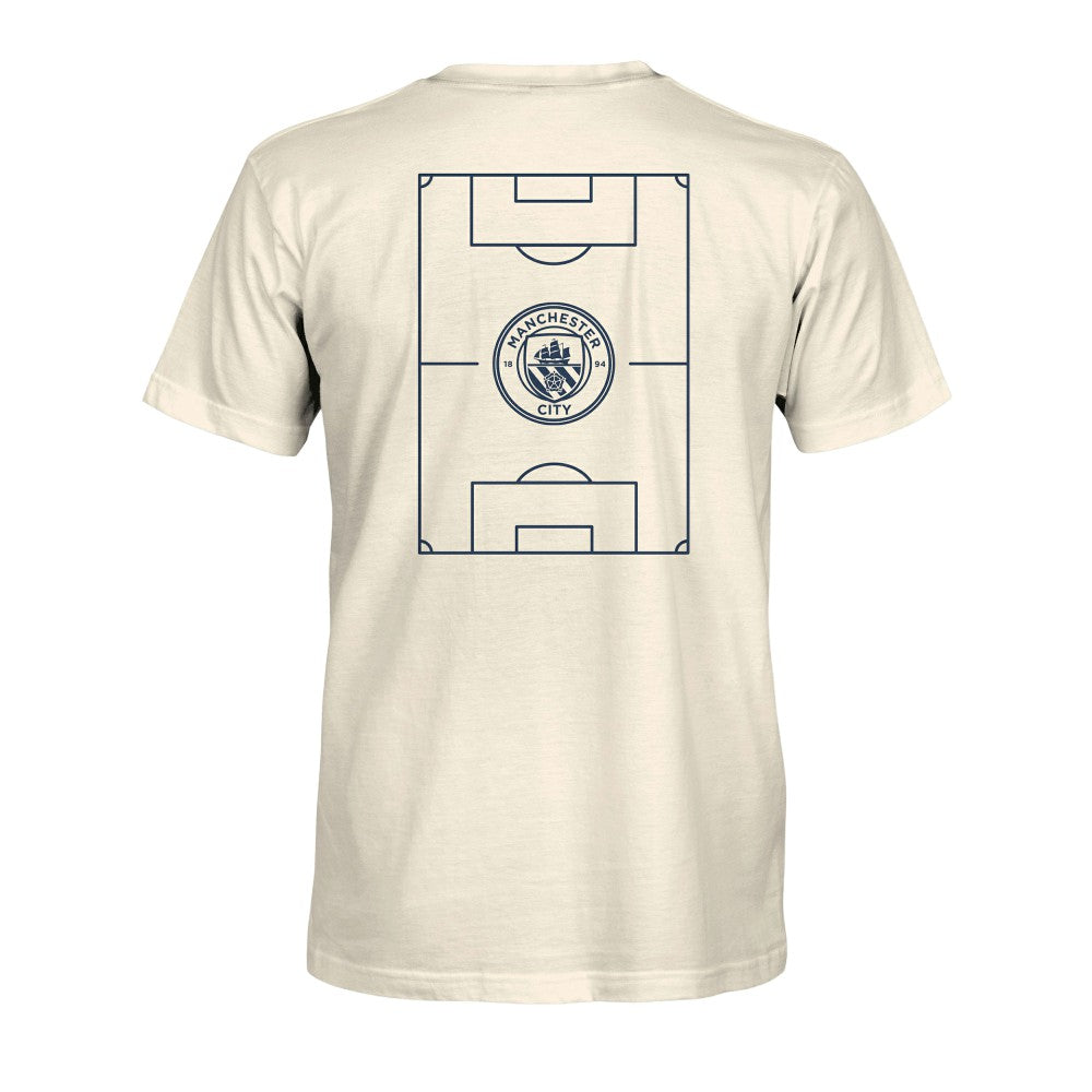 Manchester City 1863FC Own the Pitch Heavyweight T-Shirt Cream - FIFA World CUP