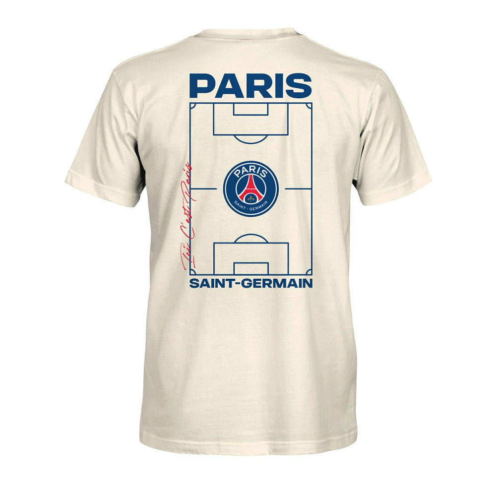 Paris Saint-Germain 1863FC Own the Pitch Heavyweight T-Shirt Cream - FIFA World CUP
