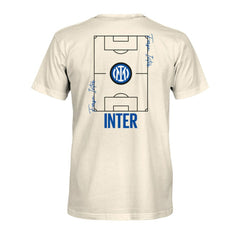 Inter Milan 1863FC Own the Pitch Heavyweight T-Shirt Cream - FIFA World CUP