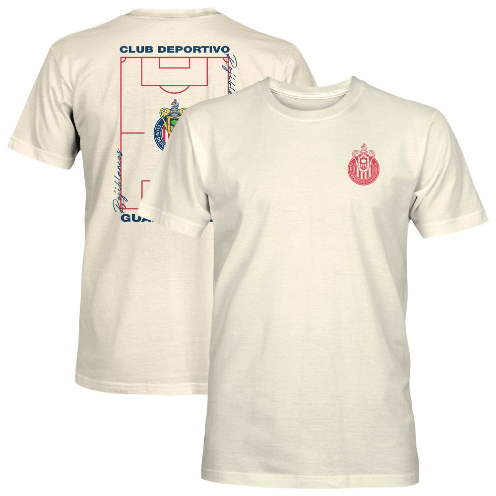 Chivas 1863FC Own the Pitch Heavyweight T-Shirt Cream - FIFA World CUP