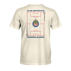 Chivas 1863FC Own the Pitch Heavyweight T-Shirt Cream - FIFA World CUP