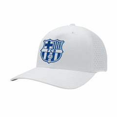 Barcelona 1863FC Mono Badge High Point Adjustable Hat White - FIFA World CUP