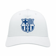 Barcelona 1863FC Mono Badge High Point Adjustable Hat White - FIFA World CUP