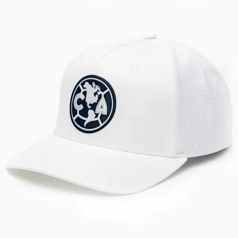 Club America 1863FC Mono Badge High Point Adjustable Hat White - FIFA World CUP