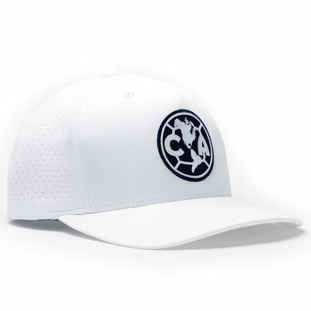Club America 1863FC Mono Badge High Point Adjustable Hat White - FIFA World CUP