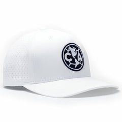 Club America 1863FC Mono Badge High Point Adjustable Hat White - FIFA World CUP